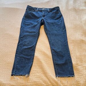 Levi’s Dark Wash Cropped 311 Shaping Skinny Jeans